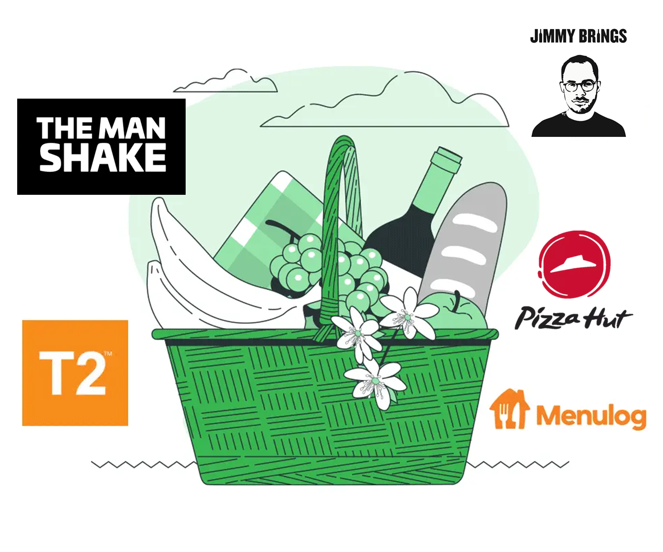 Food partners illustration